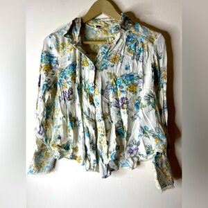 FREE PEOPLE Hold On To Me Printed Top